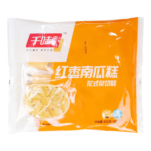 千味央厨红枣南瓜糕糯米速冻半成品营养早餐发糕小吃整箱米糕商用 - 图3