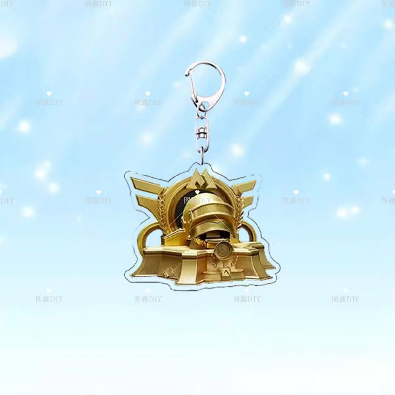 和平精英火焰刀装备地铁逃生物资武器亚克力双面钥匙扣枪械挂件,淘宝优惠券,粉丝福利购,淘宝优惠卷