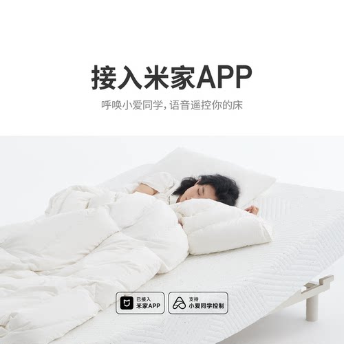 蓝盒子电动智能床垫独立弹簧全自动多功能情侣老人席梦思 补贴15% - 图0