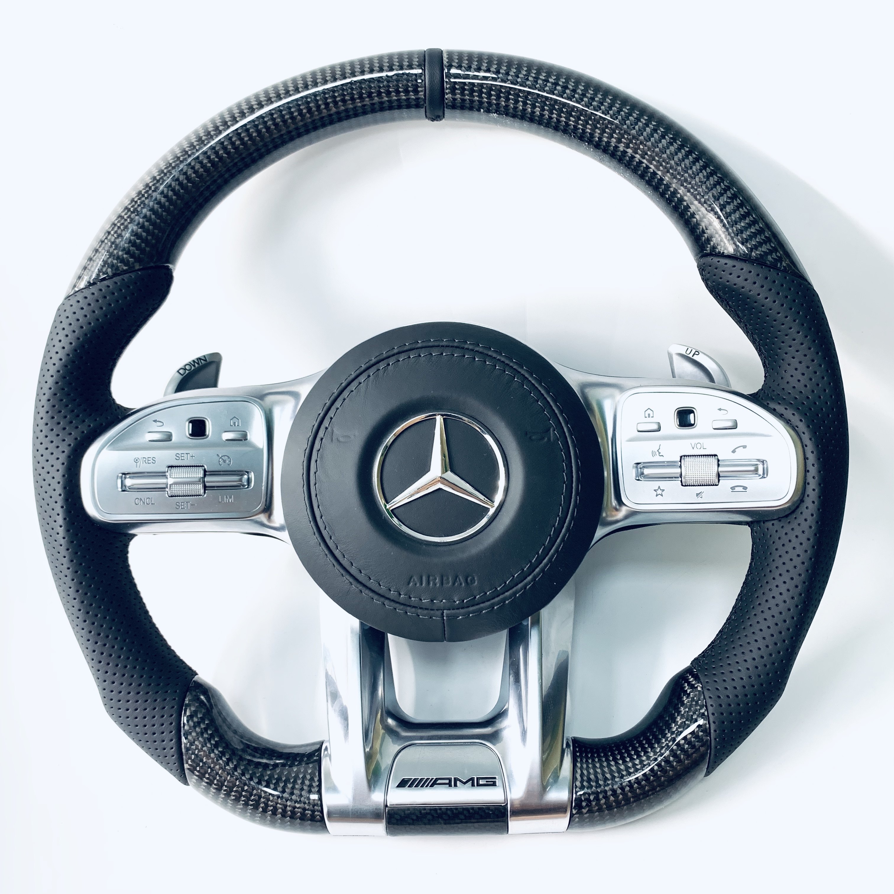 适用于奔驰W222 S级升级方向盘 S300L S320L S400L S350S级方向盘_虎窝淘