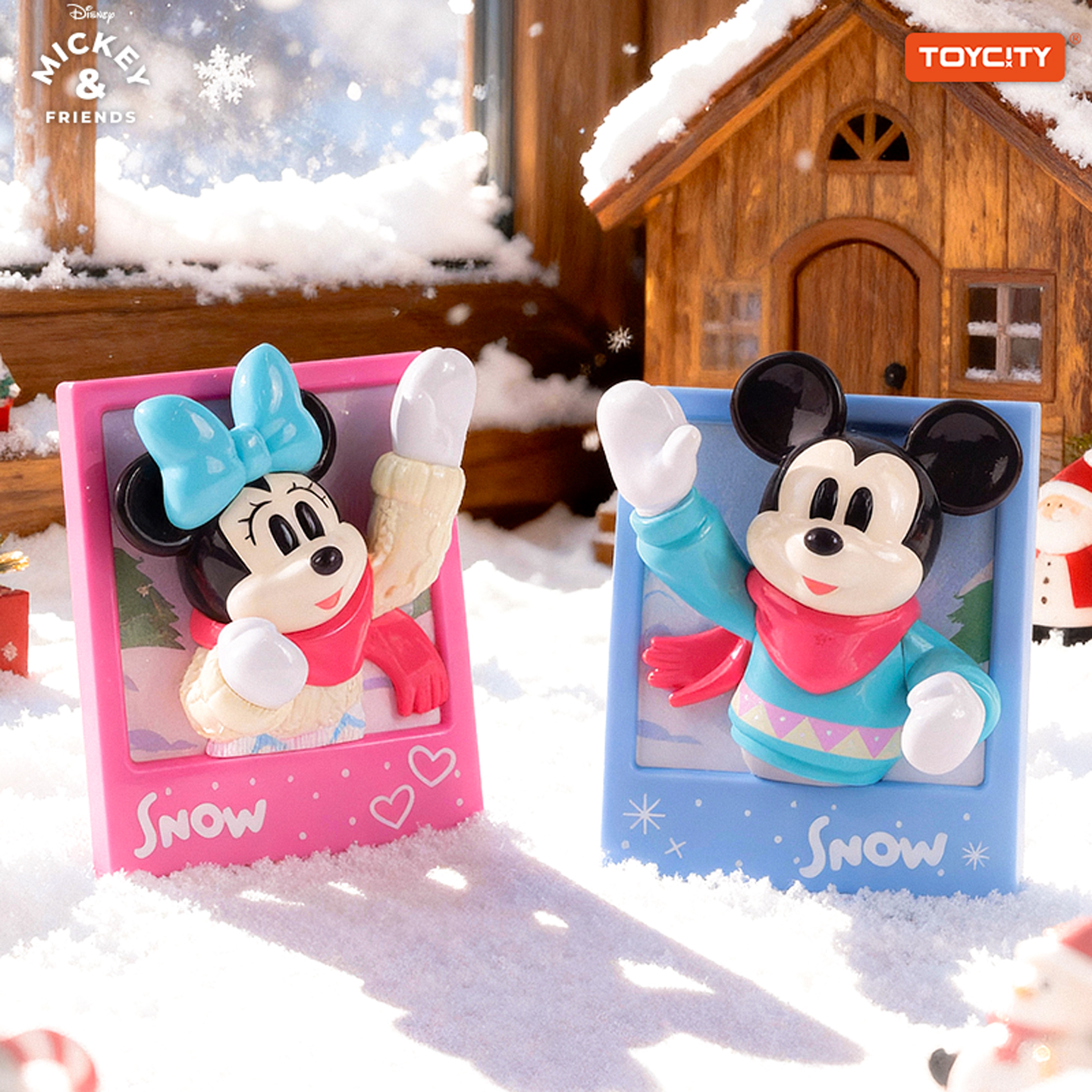 TOYCITY联名迪士尼疯狂动物城史迪奇尼克朱迪磁吸贴贴乐童话公仔 - 图2