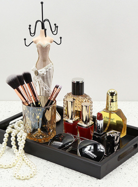 衣帽间梳妆台摆件套装样板间饰品
