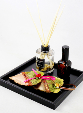 样板间卫生间摆件托盘组合装饰品