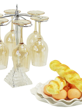 花艺摆件轻奢风高脚杯公寓样品房