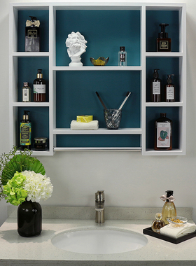 浴室柜样板房卫生间花艺民宿软装