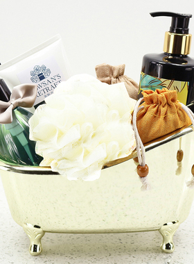 样板房卫浴摆件迷你浴缸软装饰品