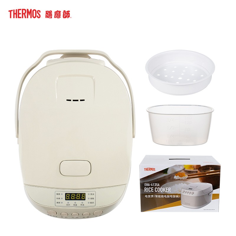 膳魔师（THERMOS）电饭煲家用智能定时电饭煲智能微电脑电饭煲3L-图3