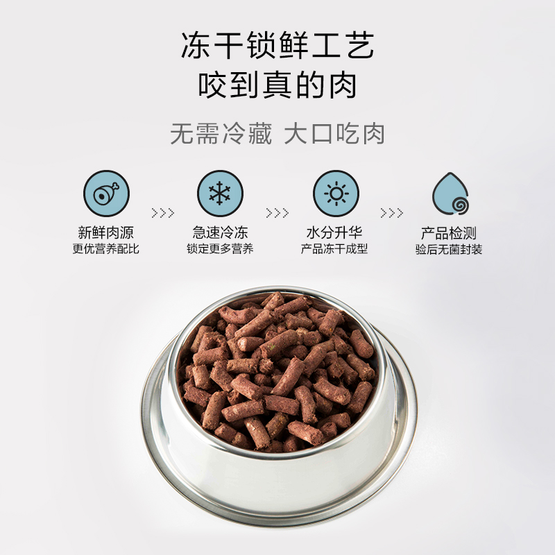 K9Natural官旗进口狗狗主食冻干幼成犬狗主粮生骨肉500g*2-图1