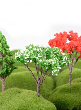 塑料植物微景观盆栽摄影小摆件