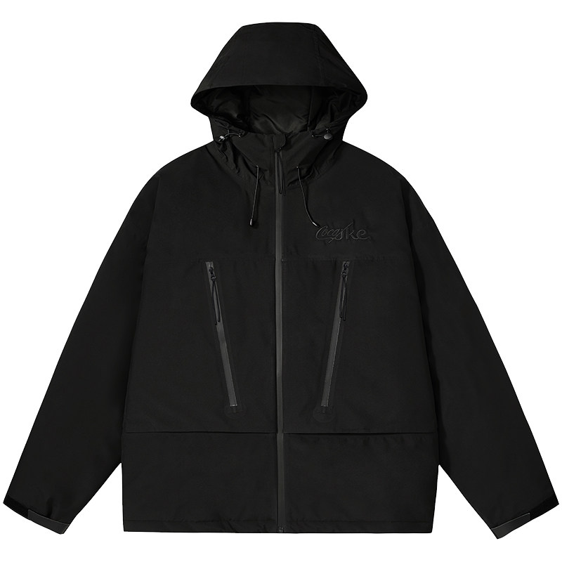 Coca-Cola/可口可乐户外三防防风防水透气连帽软壳加棉冲锋衣外套,淘宝优惠券,粉丝福利购,淘宝优惠卷