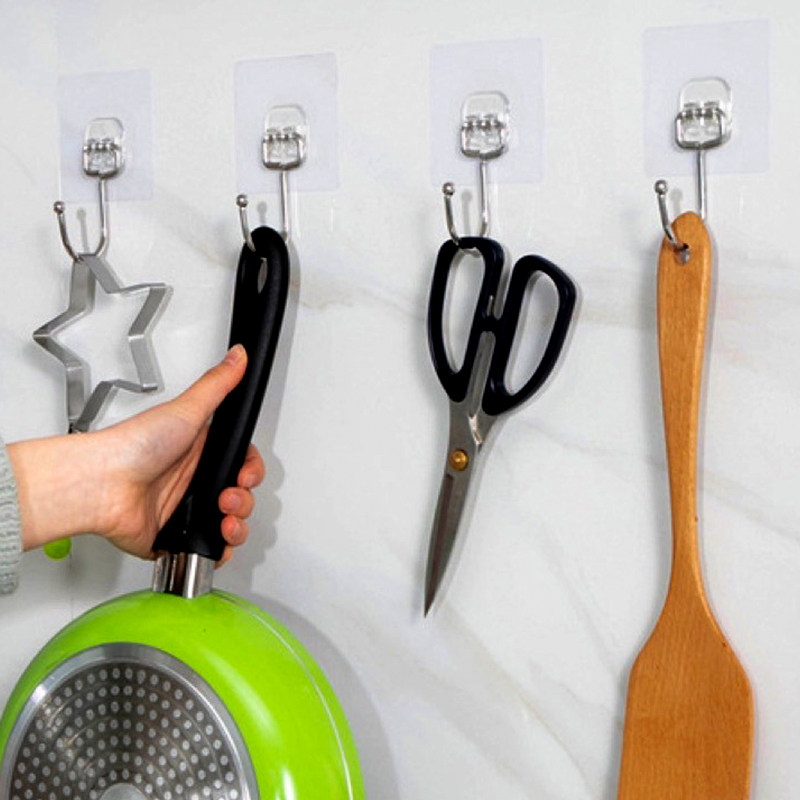 大挂钩强力粘胶墙厕所白灰墙承重无痕钉架厨房免打孔门后插头粘钩,淘宝优惠券,粉丝福利购,淘宝优惠卷