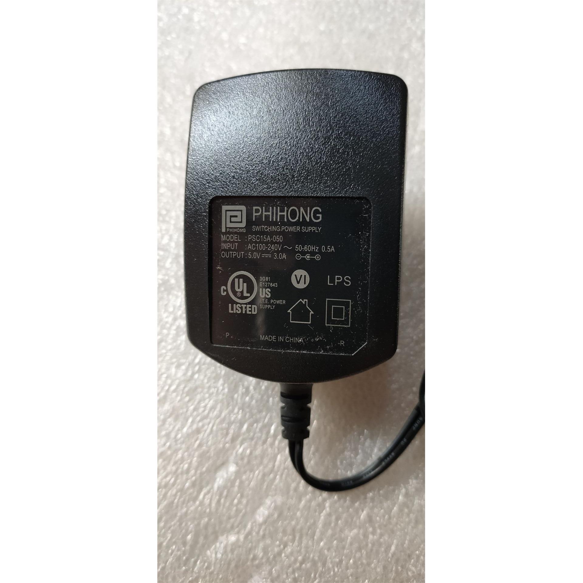 原装PHIHONG飞宏5V3A电源适配器PSC15A-050电源供应器头5.5*2.1MM - 图0