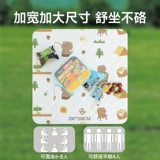 Одноразовый водонепроницаемый пляжный ковер для кемпинга, увеличенная толщина