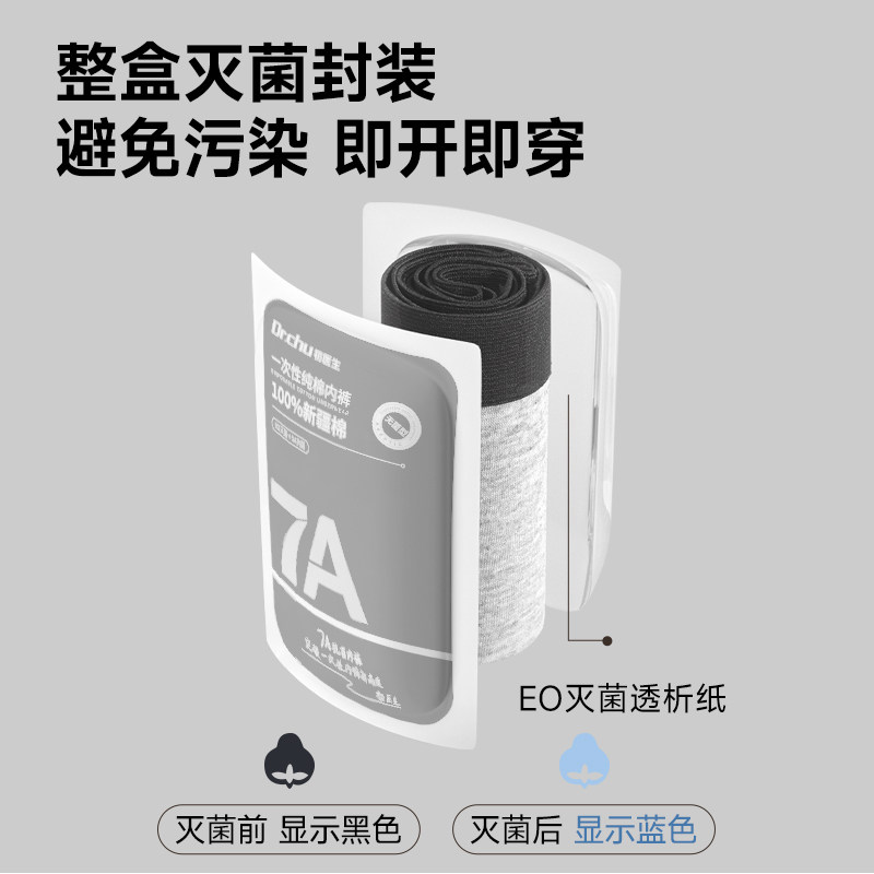 一次性内裤男士款男式大码纯棉医用灭菌平角旅行独立包装日抛短裤,淘宝优惠券,粉丝福利购,淘宝优惠卷