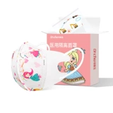 Детская трехмерная одноразовая медицинская маска, модная упаковка, 3D