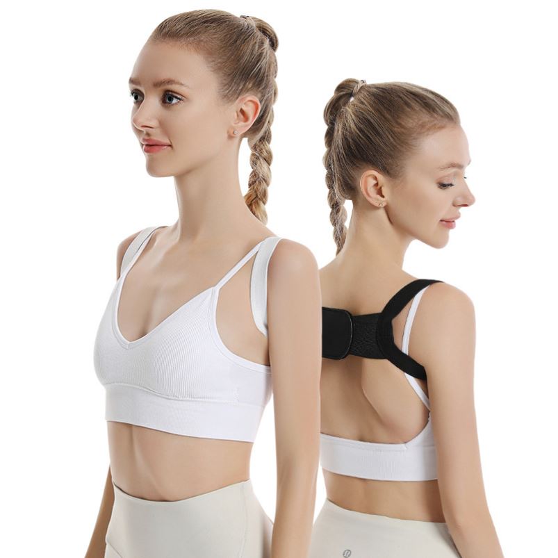 含胸圆肩纠正器女成人隐形夏季肩胛骨矫姿带肩膀内扣开肩美背神器 - 图3