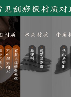 玉石刮痧板提拉瘦脸面部美容