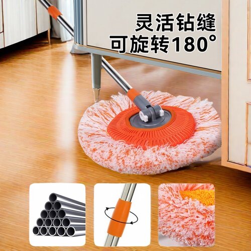 德国太阳花伸缩杆拖把加长扫房顶扫灰神器卫生间除擦墙天花板家用 - 图1