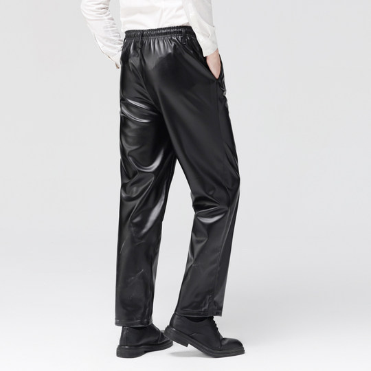 Working in spring and autumn, men's waterproof skin pants