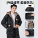New camouflage oil-resistant waterproof leather jacket and leather pants suit for men