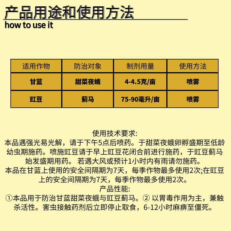 农舟行5%甲氨基阿维菌素苯甲酸盐银农甜菜夜蛾蓟马农药杀虫剂100g - 图1