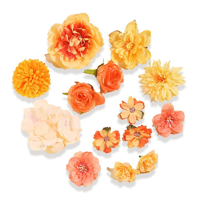 手作簪花头饰仿真小花朵混搭diy手工材料包花头花环发簪裙撑装饰,淘宝优惠券,粉丝福利购,淘宝优惠卷