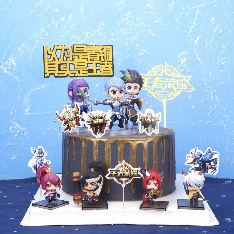 王者荣耀蛋糕摆件 新人首单立减十元 21年11月 淘宝海外