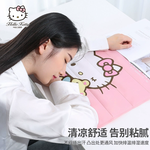 Hello Kitty, летнее охлаждающее сиденье, цельный гель, мультяшный клей, милое кресло