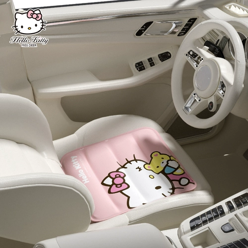 Hello Kitty, летнее охлаждающее сиденье, цельный гель, мультяшный клей, милое кресло