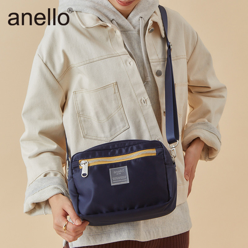 anello旗舰店波士顿两用女风斜挎包 anello女士包袋