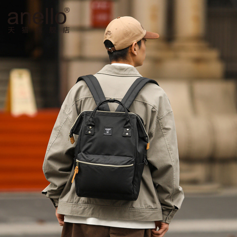 推荐爆款anello旗舰店时尚双肩背包 anello双肩背包