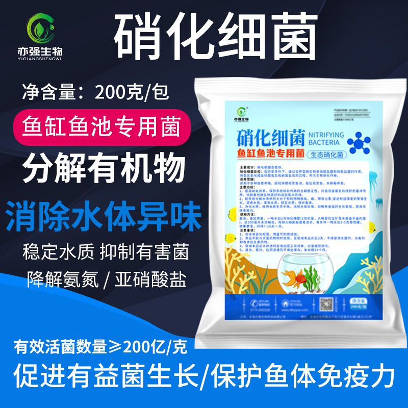 水产养殖硝化细菌污水处理净化水质降低亚硝酸盐氨氮菌数高 - 图2