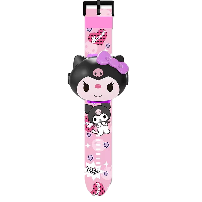 库洛米儿童投影手表卡通电子表发光玩具男女孩宝宝幼儿园玩具礼物,淘宝优惠券,粉丝福利购,淘宝优惠卷