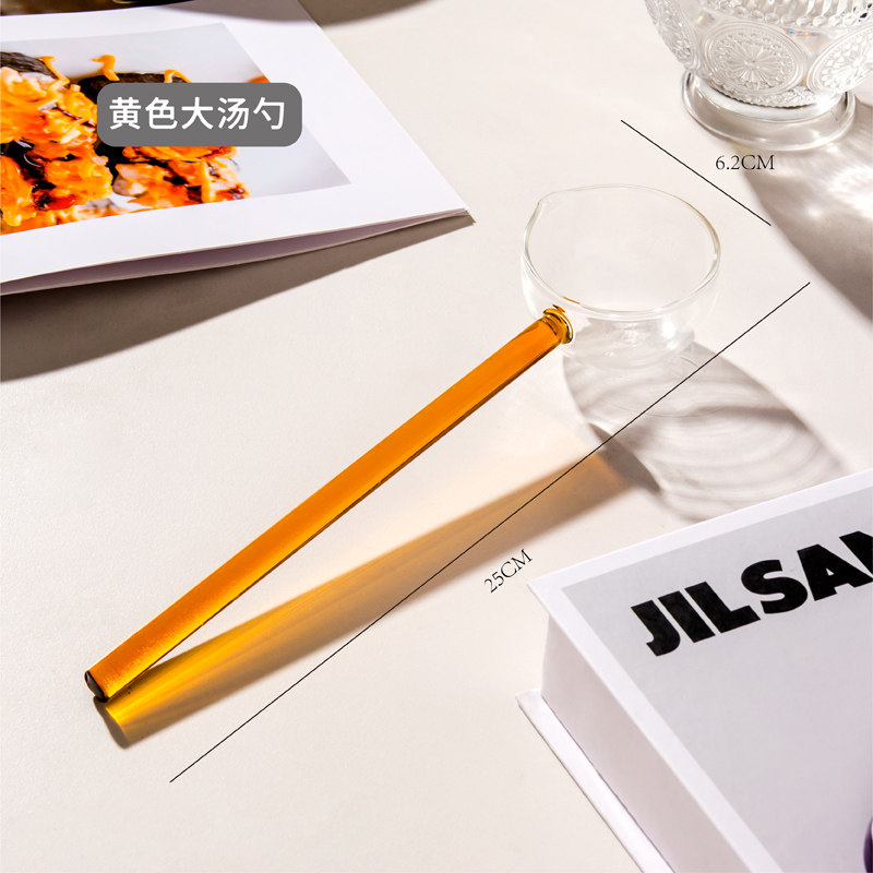玻璃日式分茶勺长柄点茶舀茶勺功夫茶具围炉煮茶器零配件茶勺子,淘宝优惠券,粉丝福利购,淘宝优惠卷