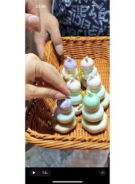 网红款冰晶葫芦转转乐带提溜陶瓷新中式茶道茶玩家居饰品桌面摆件