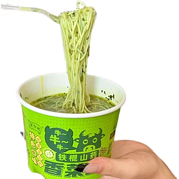 淘金币下单！6桶铁棍山药香菜速食面[5元优惠券]-寻折猪