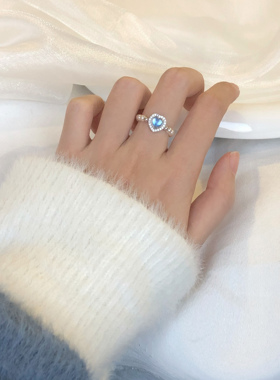 鲛人语/蓝色心愿 原创爱心天然海蓝宝双色高亮施家珍珠精致轻奢