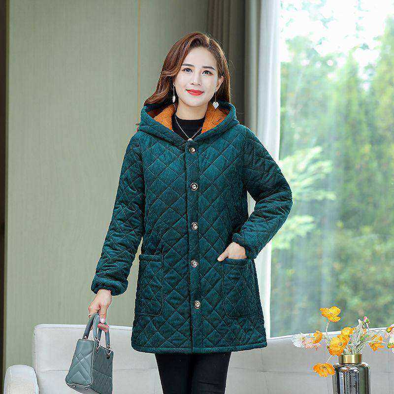 四川省服冬季时尚中老年女装中长款加绒加厚棉袄女保暖棉衣棉罩衣,淘宝优惠券,粉丝福利购,淘宝优惠卷