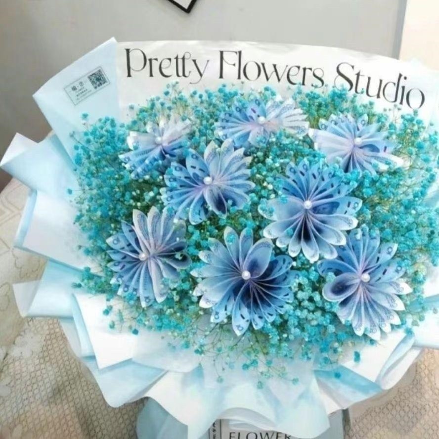 diy网红有钱花自制礼物干花满天星钱花束红包材料包女百元钞票,淘宝优惠券,粉丝福利购,淘宝优惠卷