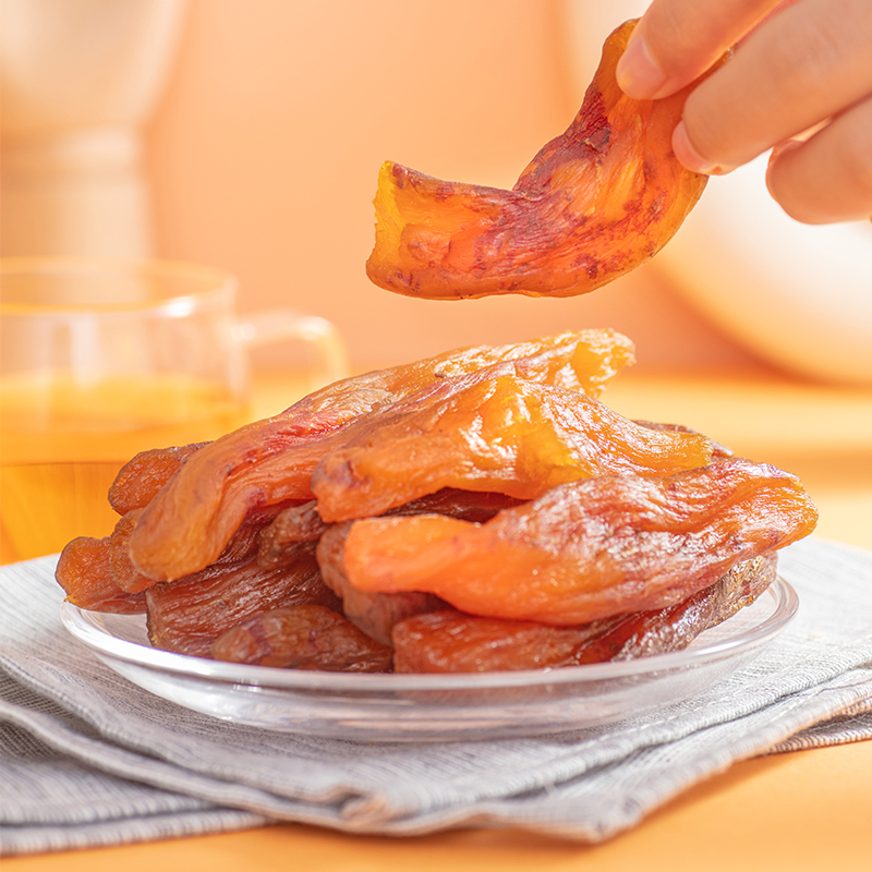 农道好物0脂红薯干番薯倒蒸地瓜蜜薯干农家自制香甜软糯孕妇零食