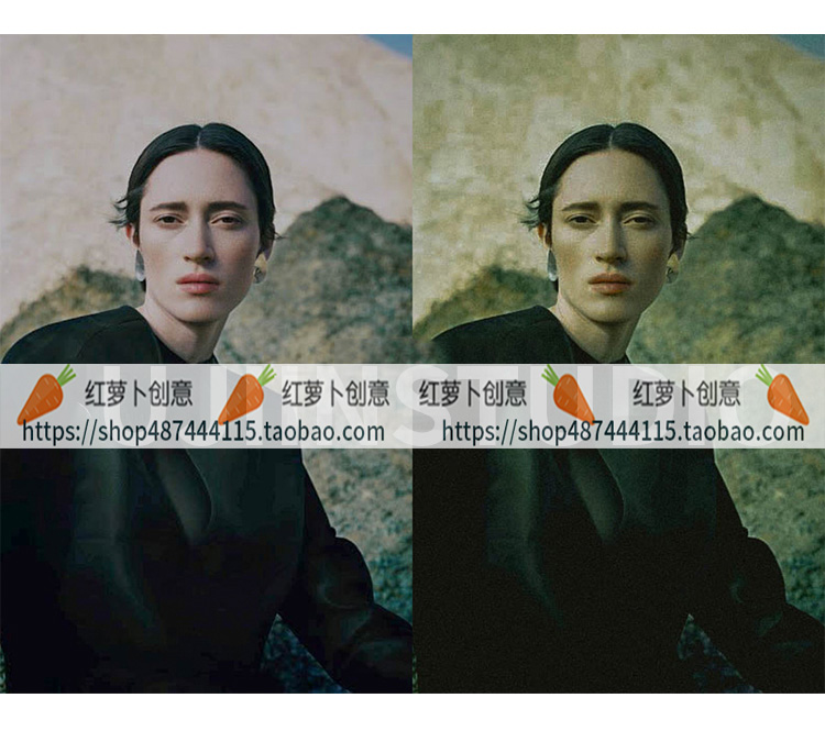 LR预设PS调色PR青绿色复古港风电影滤镜 达芬奇FCPX剪映VN插件LUT - 图2