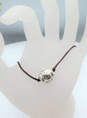 六字真言转运珠S925银