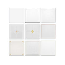 Integrated Ceiling Aluminum Buttoned Board Kitchen Make-up Room Ceiling Material FULL RANGE ACCESSORIES SELF-FIT 30001: NOBLE