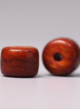 梵间星辰 西藏天然老牦牛骨藏式桶珠7*9mm隔珠小配件文玩配饰散珠