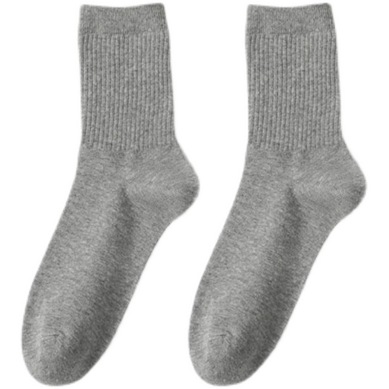 畹町2022春季新款基础螺纹棉袜子 畹町短袜/打底袜/丝袜/美腿袜