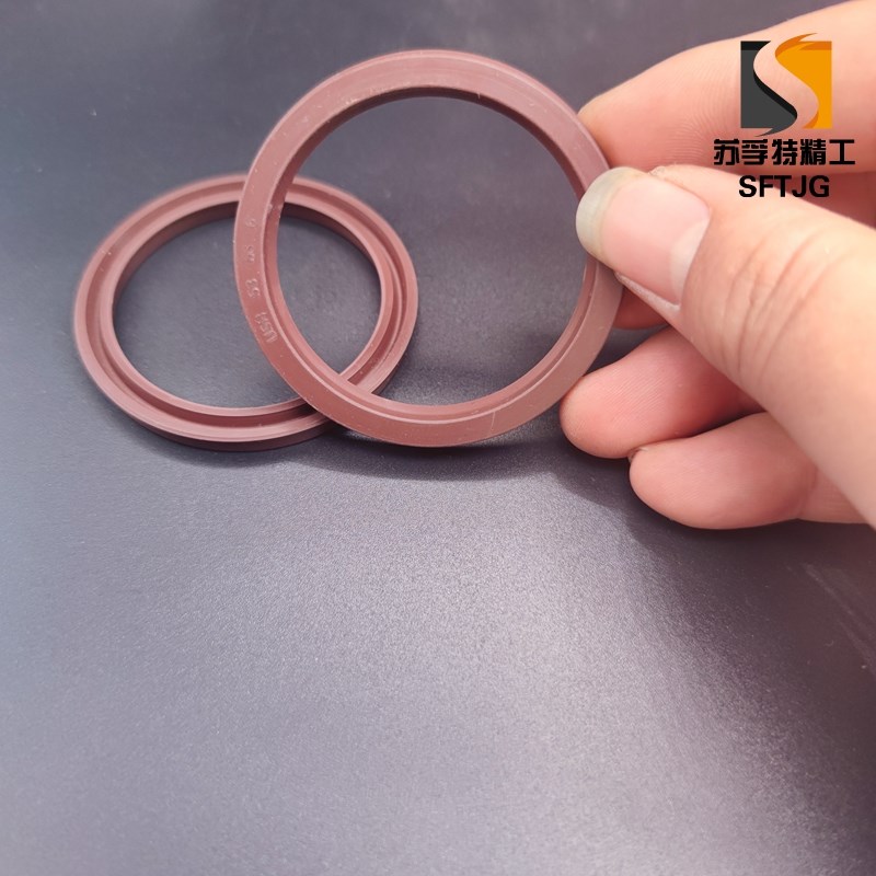 UN/USH40/45/48/50/53/55/56/58/60/63/65*5*6高温氟胶油封密封圈 - 图3