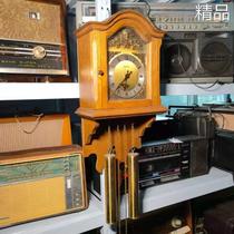 Western Antiquity Germany Hermler Hermle Gravity bell Machinery hanging clock pendulum clock function ok folk old objects