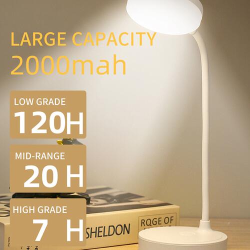 Led Table Desk Lamps Eye Protection Usb Rechargeble Learning - 图3
