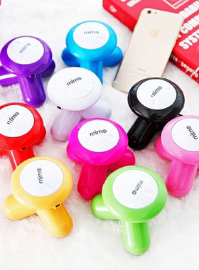 Multi Function Mini Neck Massager, Forma Triangular de Plás