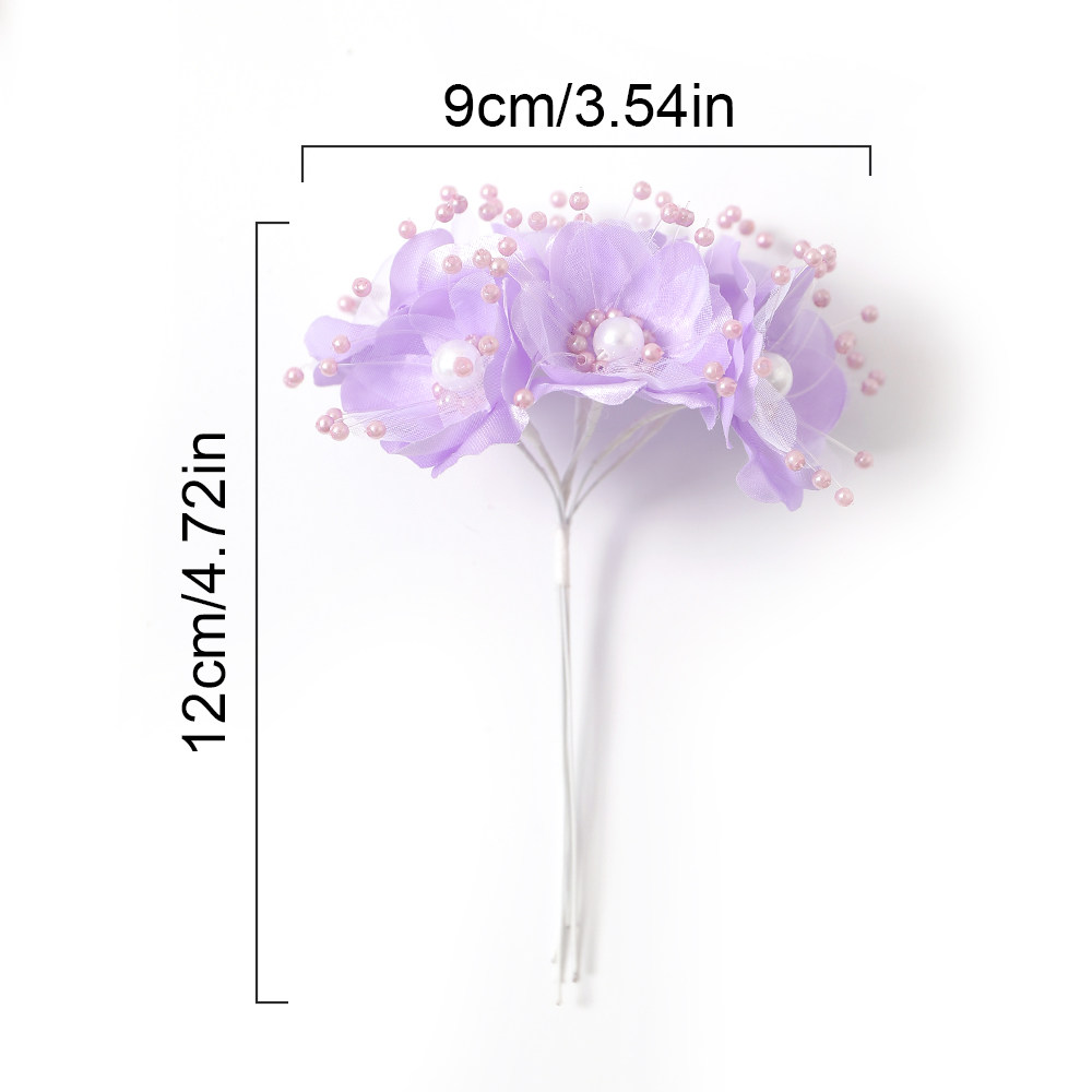仿真珠子花迷你花束假花DIY手工材料配件新娘头饰花环 婚庆装饰,淘宝优惠券,粉丝福利购,淘宝优惠卷